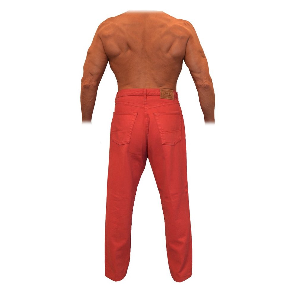 Polo By Ralph Lauren Red Denim Jeans